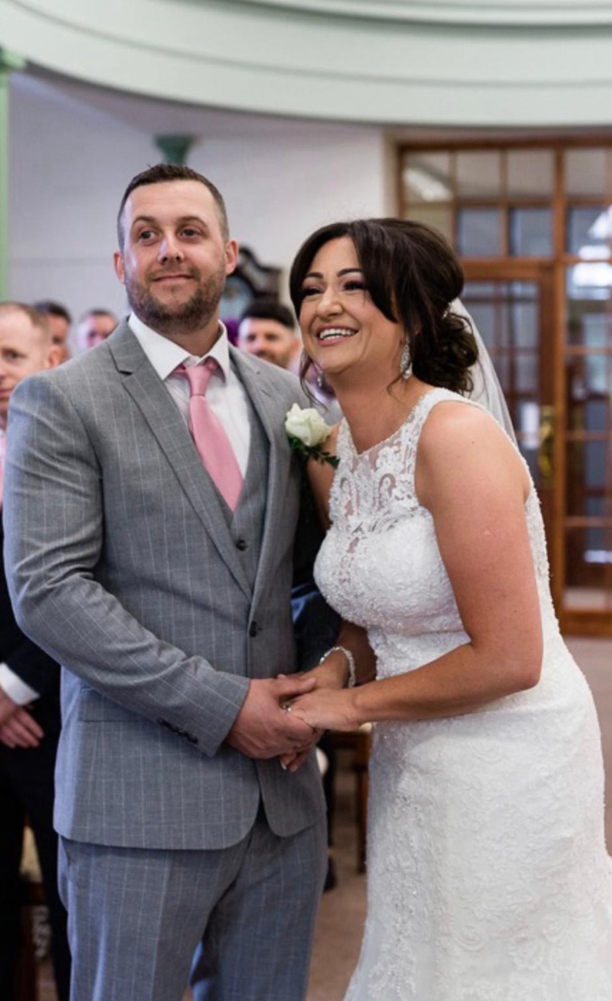 Couple in Ceremony Room